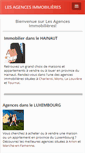 Mobile Screenshot of les-agences-immobilieres.be